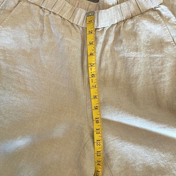 Eileen Fisher Organic Linen Wide leg Pants size Medium - Picture 8 of 10